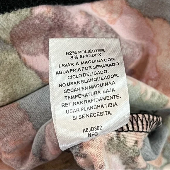 Derek Heart Sz Small Black Floral Long Sleeve Ruched Fitted Bodycon Dress. - Picture 10 of 10